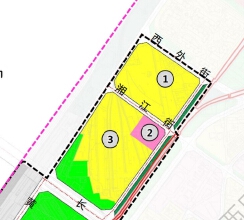 德阳市中心*新规划，居然调出来7块住宅用地，还有幼儿园、小学