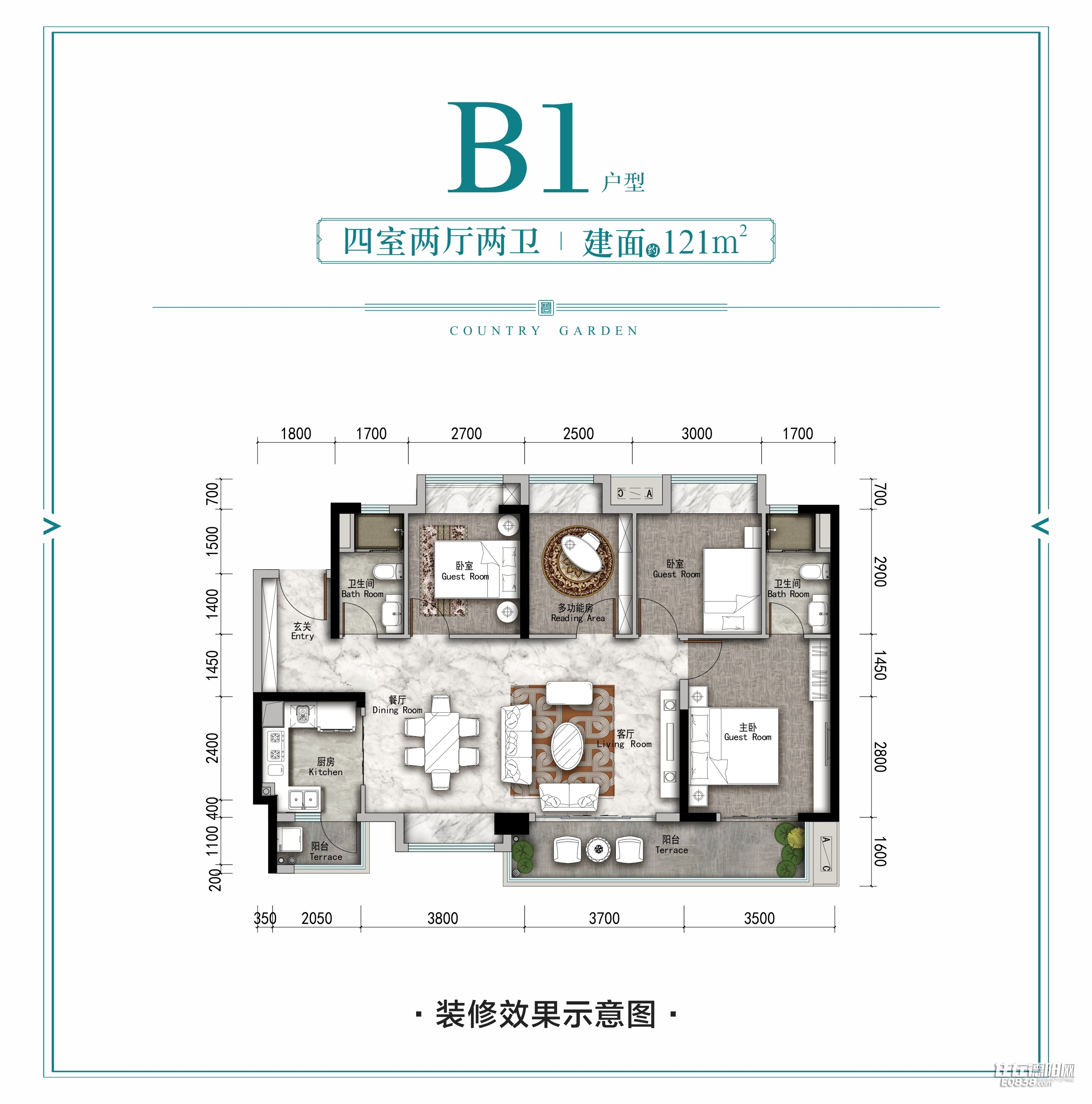 碧桂园·旌湖上境户型图列表-住在德阳网